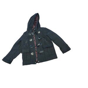 Urban Republic Size 8 Boys Wool-Blend Toggle Coat with Hood #V-5-2-0